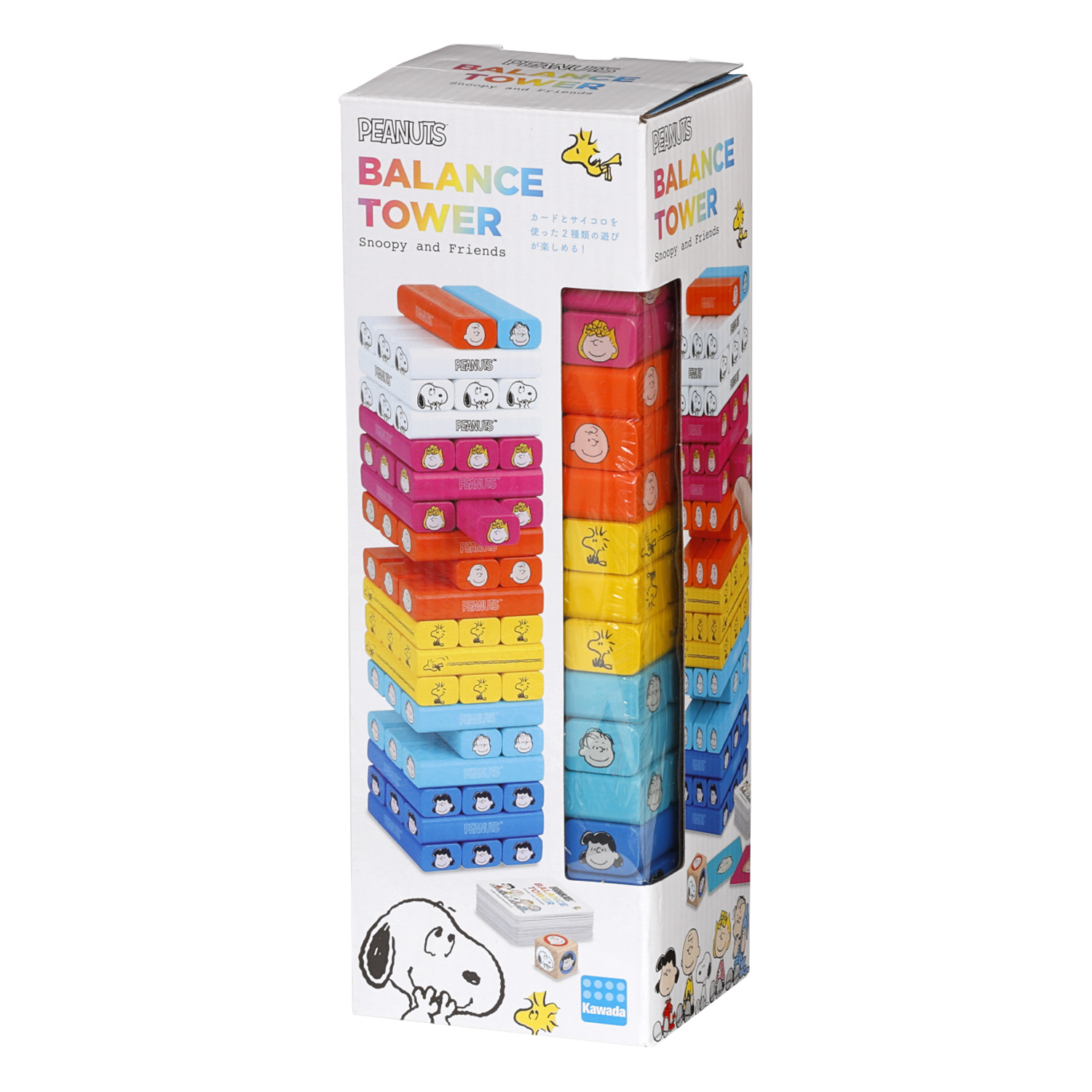 バランスタワー スヌーピー | GAME | Kawada Official Original Brand Site
