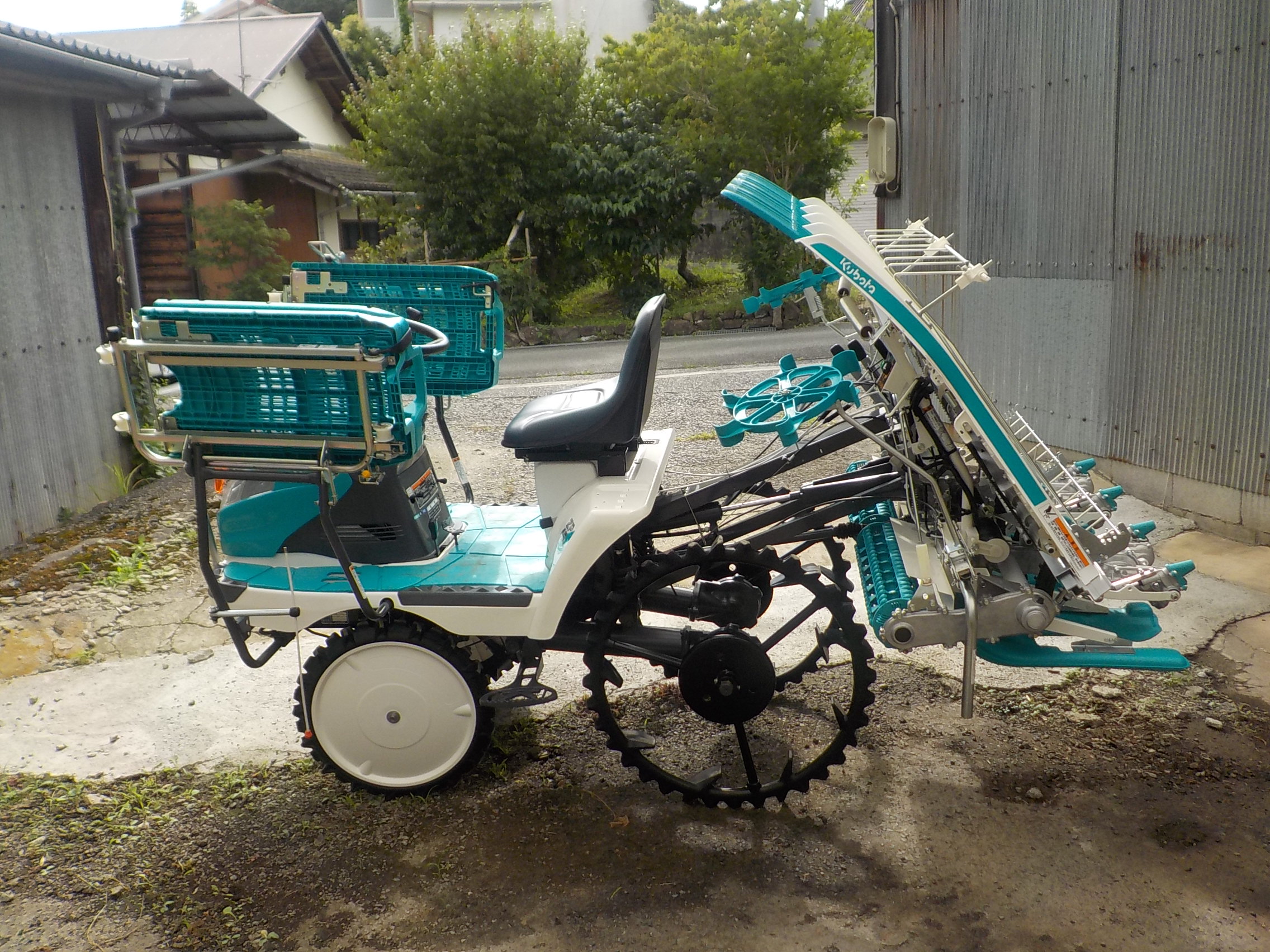 クボタ 田植機 ZP45L 10ps 4条植 ロータリ パワステ リコイルスタート
