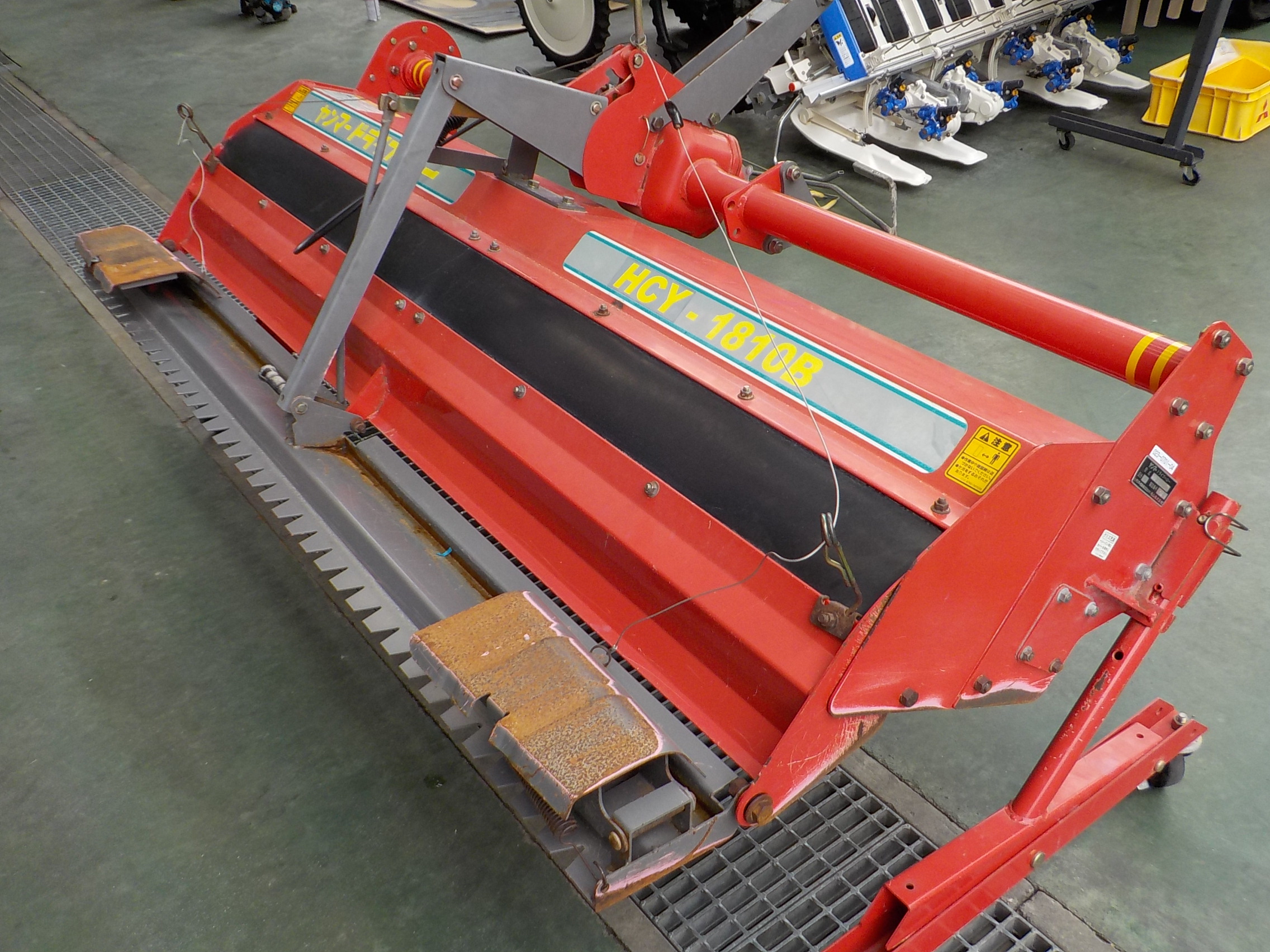 商 ニプロ 代掻きハロー HCY-1810B-A2 作業幅1.8m A2ヒッチ ヤンマー 1