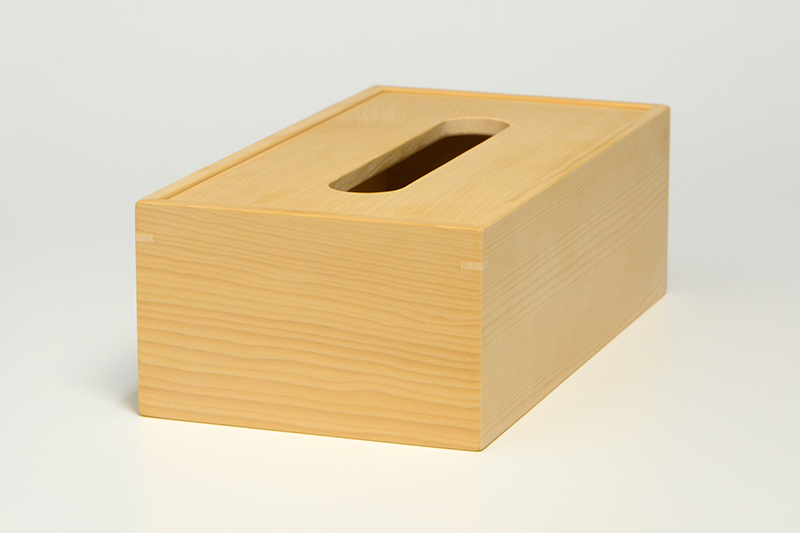 本榧ティッシュボックスの通販【榧工房 かやの森】