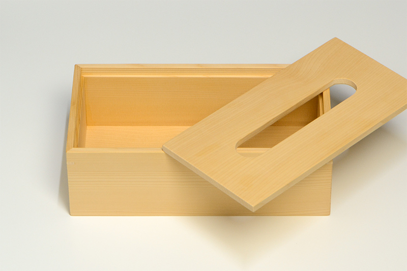 本榧ティッシュボックスの通販【榧工房 かやの森】