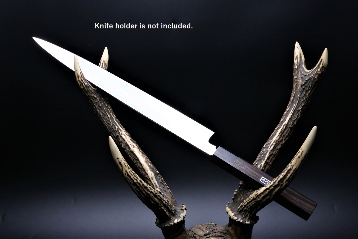 柳刃 白二鋼 水本焼き-歌舞伎ナイフ