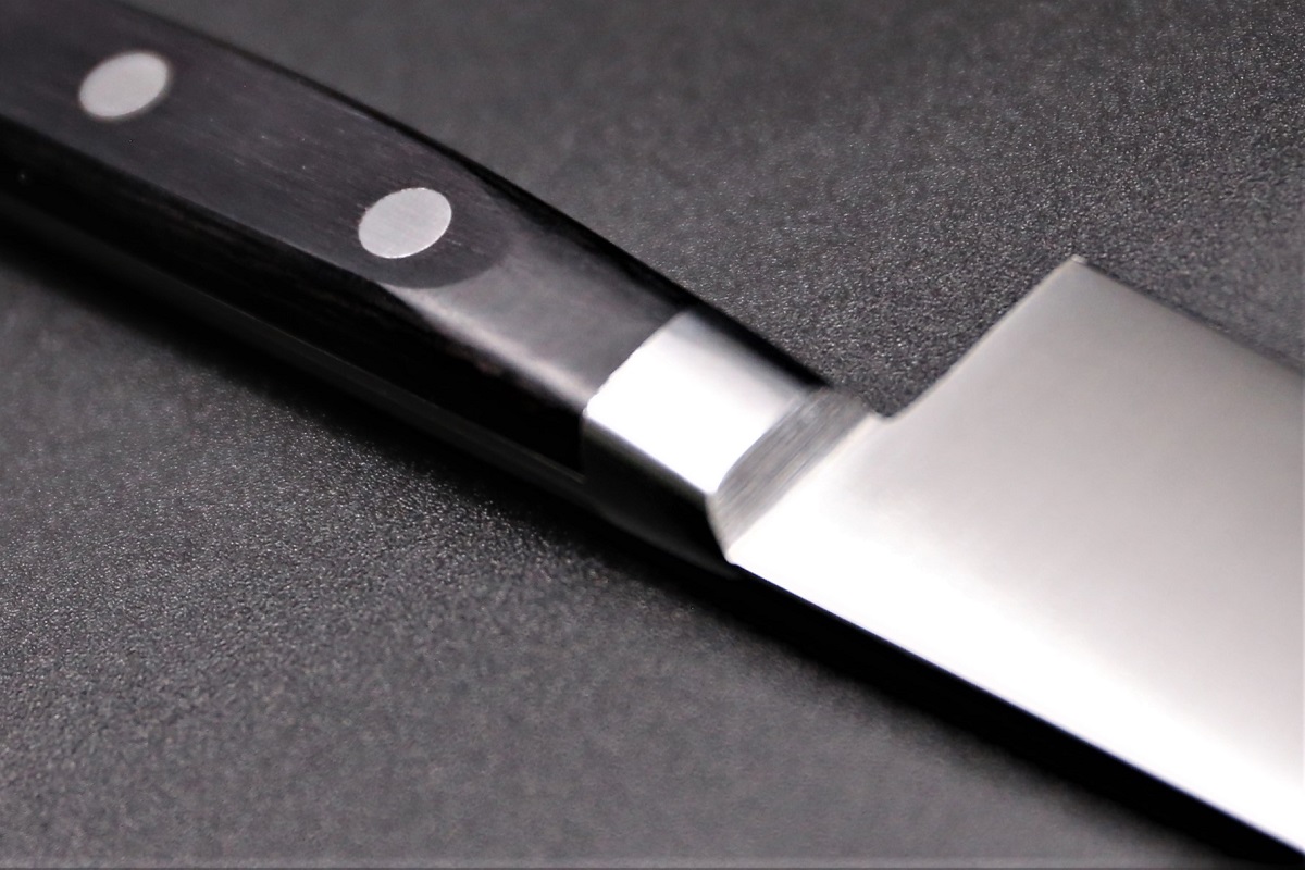 ペティナイフ スエーデン鋼 150mm 手研ぎ銀香 芦刃物製-歌舞伎ナイフ