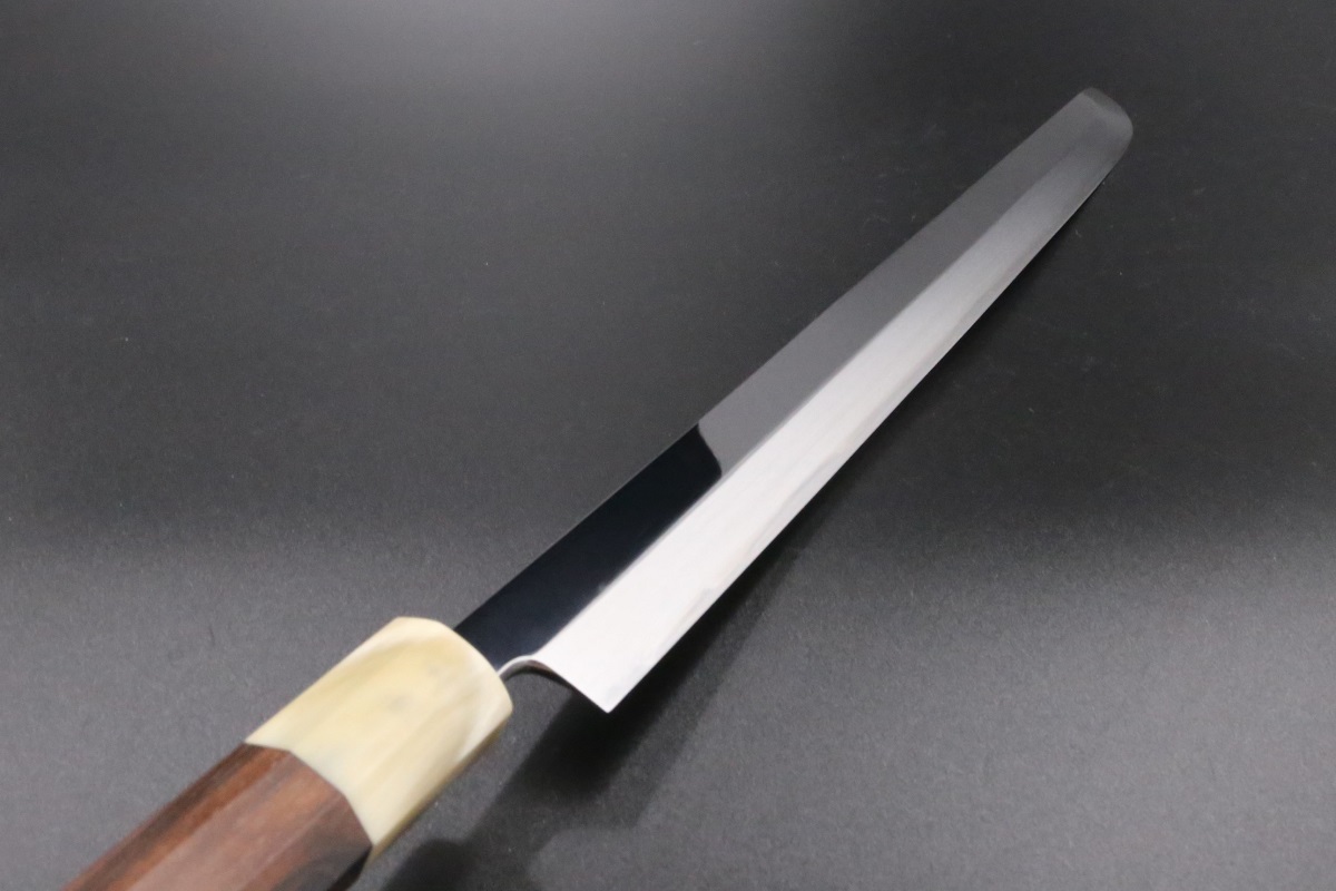 蛸引 先丸 白一鋼 330mm 水本焼 久次作-歌舞伎ナイフ