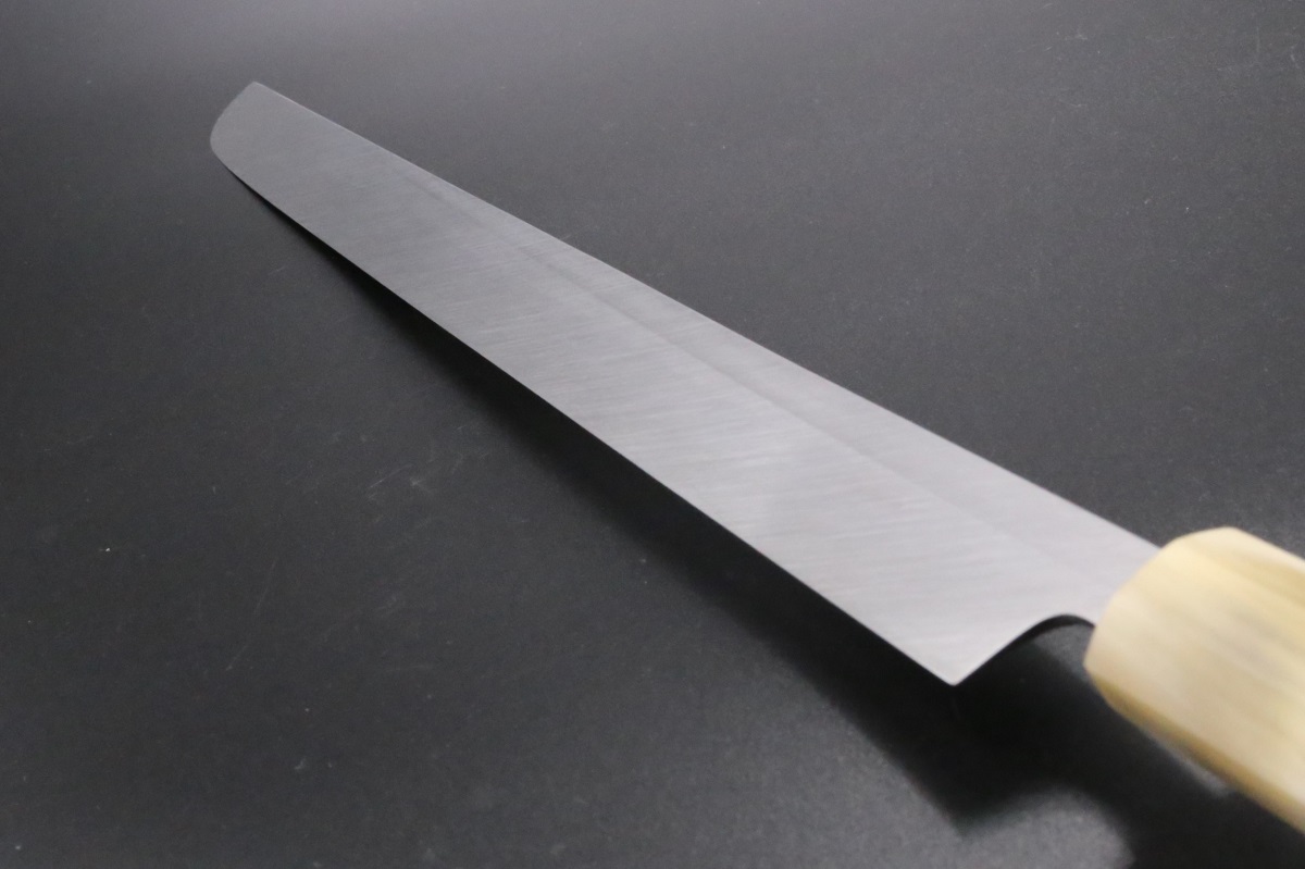 蛸引 先丸 白一鋼 330mm 水本焼 久次作-歌舞伎ナイフ