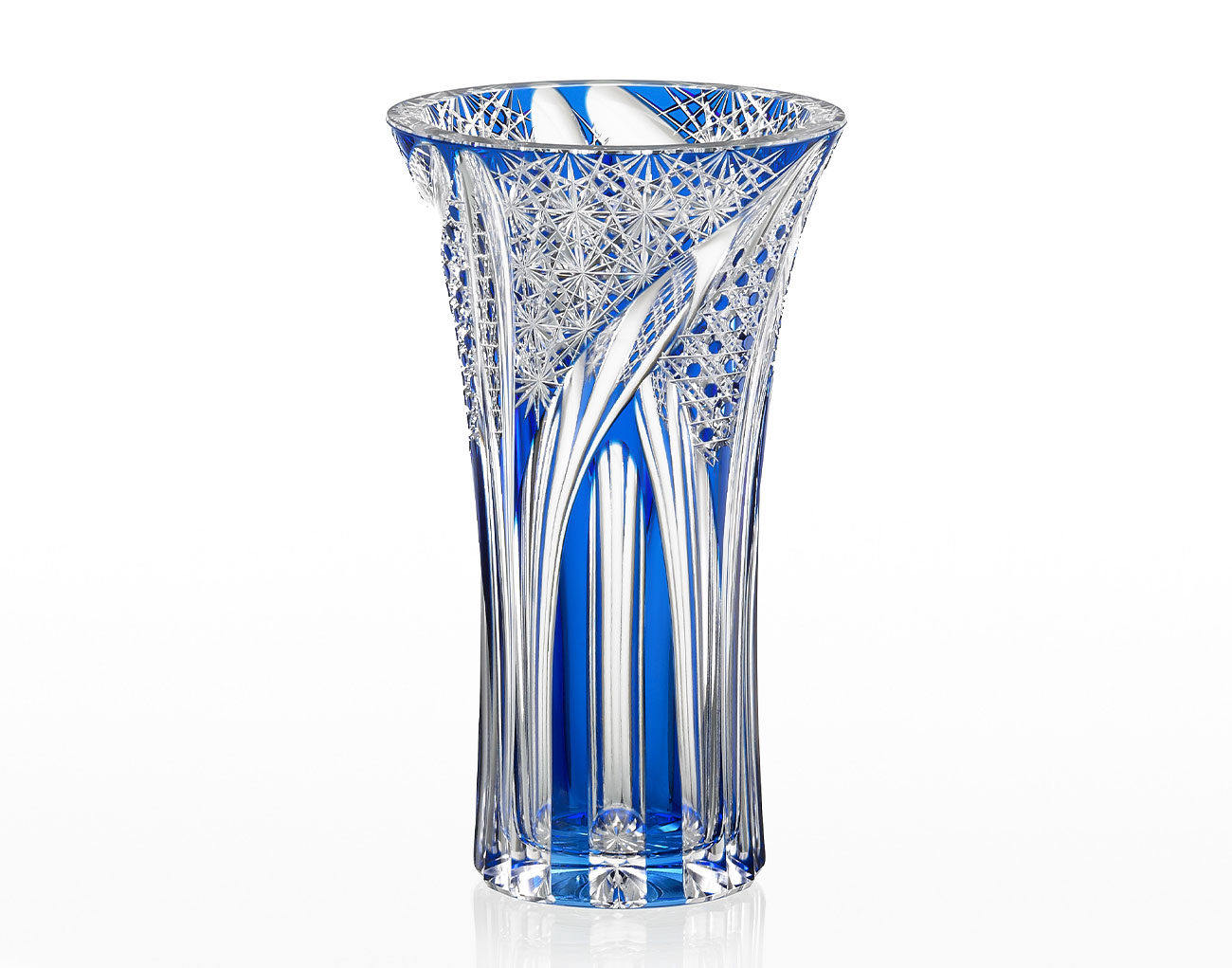 江戸切子 大鉢＜矢来重紋＞ | カガミクリスタル