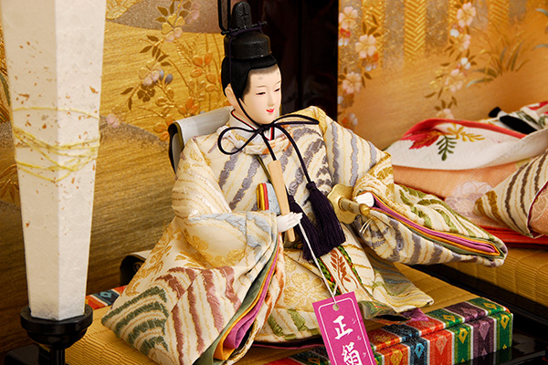 K-11 三段飾り 雛人形 京都西陣帯 【佳月オリジナル】｜雛人形、五月