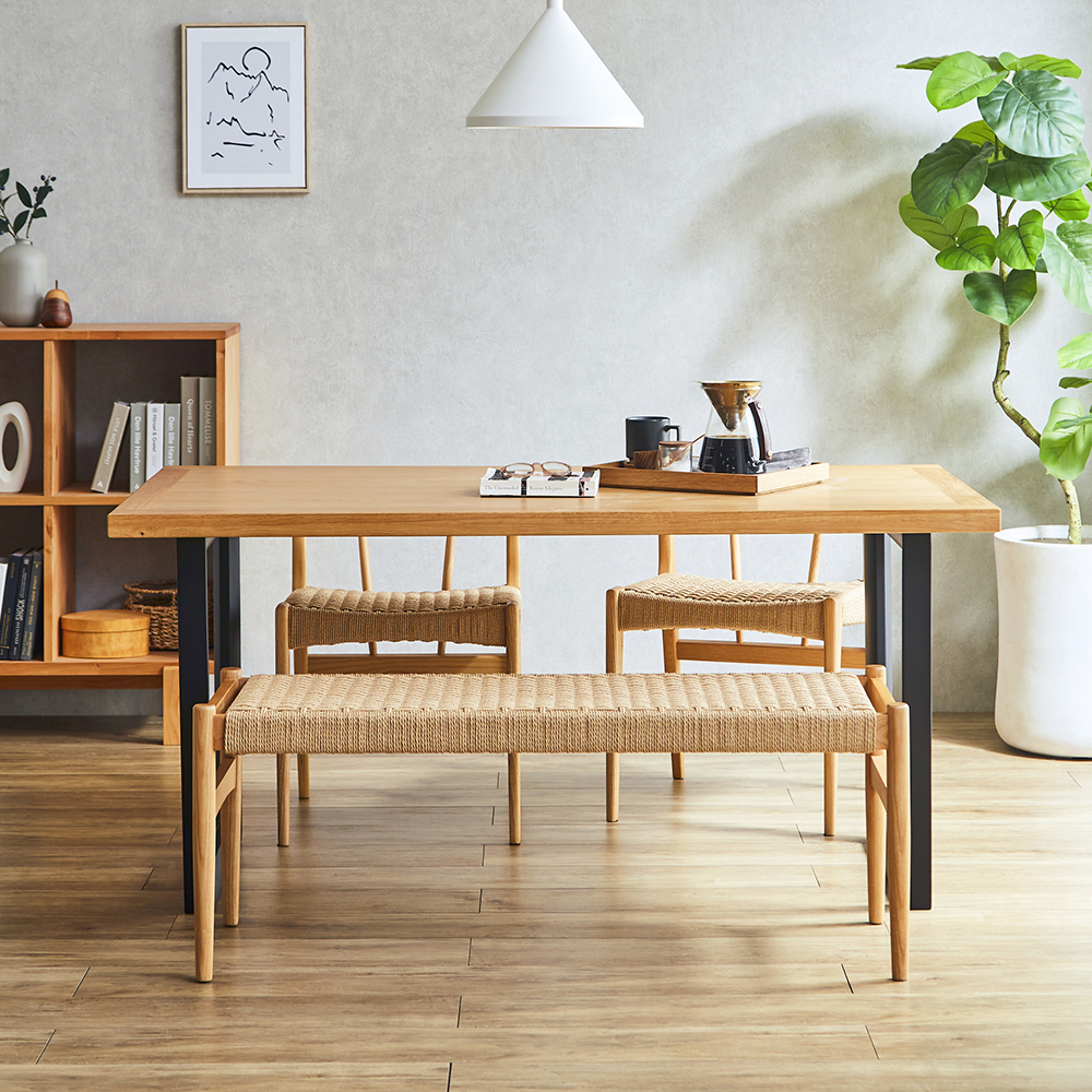 ダイニングテーブル 幅165cm Monte(モンテ) 単品 オークの通販情報