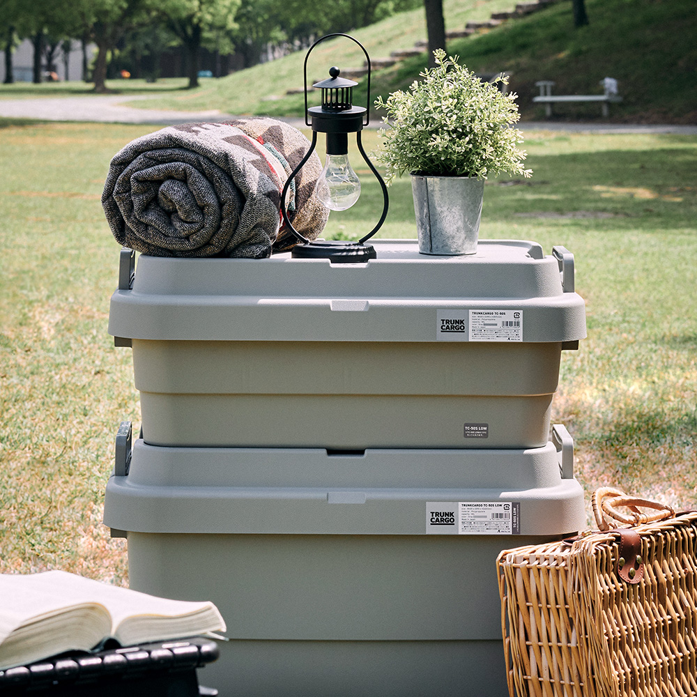 日本製 コンテナボックス トランクカーゴ ロータイプ 30L 3色対応 TC