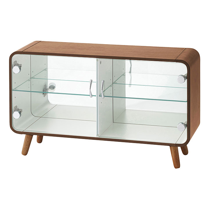 コレクションシェルフ ロータイプ 幅80cm PT-613 2色対応の通販情報