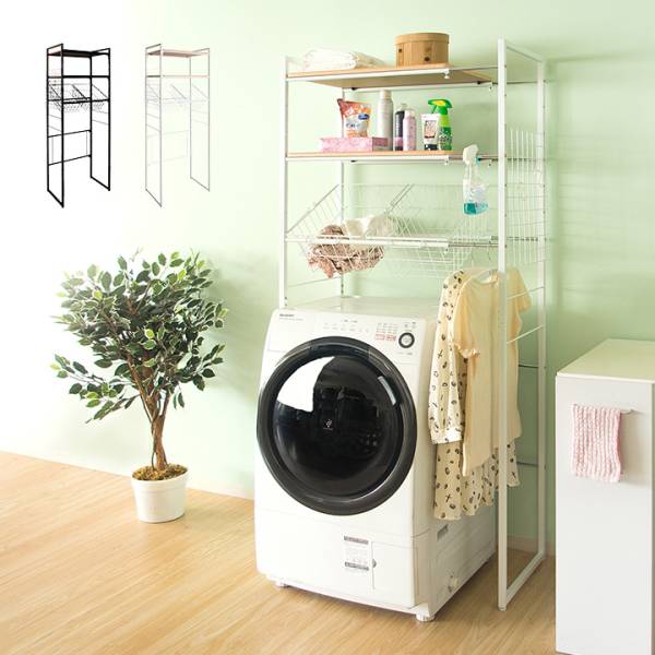 ランドリーラック Rizo(リソ) 伸縮幅65cm～90cm SH-692Cの通販情報