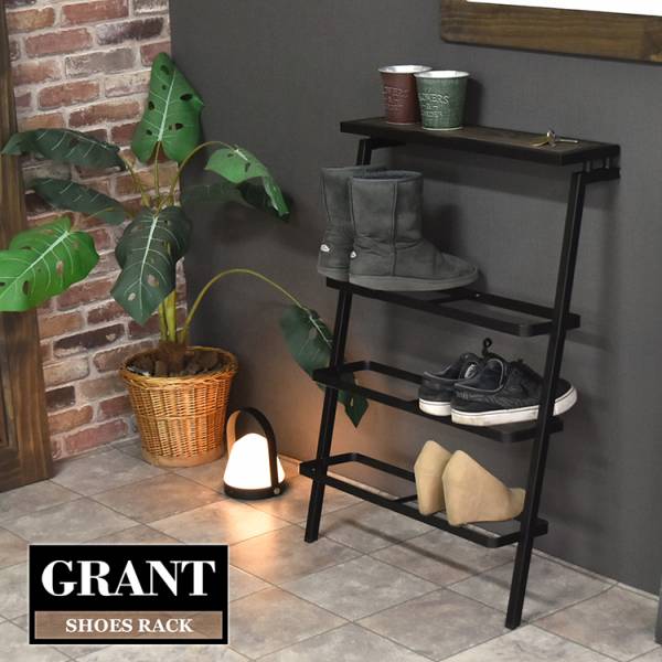 シューズラック GRANT 天然木 パイン材 靴収納の通販情報 - 家具通販の