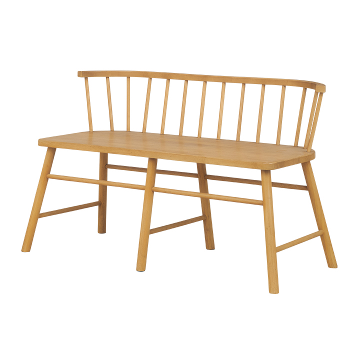 ダイニングベンチ 幅115cm Berks(バークス) 3色対応の通販情報 - 家具