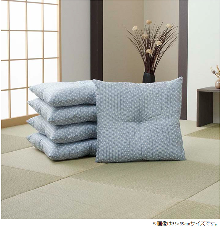 座布団 錦 55x59cm 5P 2色対応の通販情報 - 家具通販のわくわくランド 本店