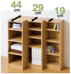 木製組立棚 タナリオ オーダータイプ【白井産業】