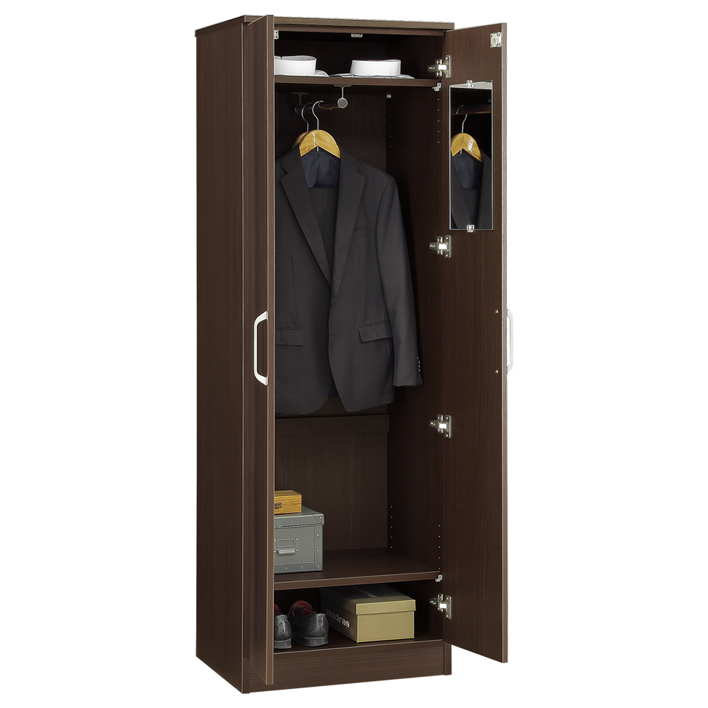 EQUTY エクティー 国産役員用ワードローブ 幅600 奥行470 高さ1820 MKG