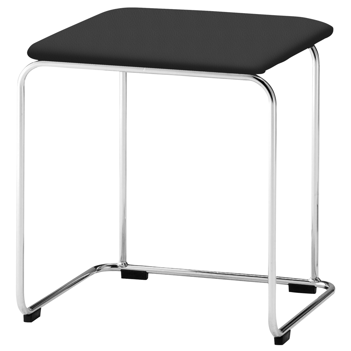 スツール ビニールレザータイプ 幅417 奥行377 高さ460 FI-FSC155L