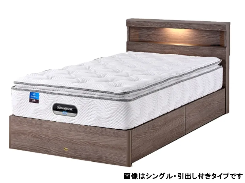 ツインコレクション ボックス37 ベッド（マットレス付）引出し付