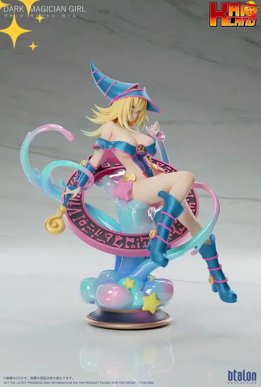 YuGiOh Dtalon Studio ブラックマジシャンガール 樹脂製像 - Kaioland