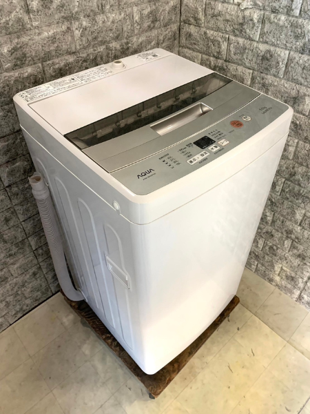 出張買取】AQUA 全自動電気洗濯機 AQW-BK50F 2018年製 - 家電買取査定