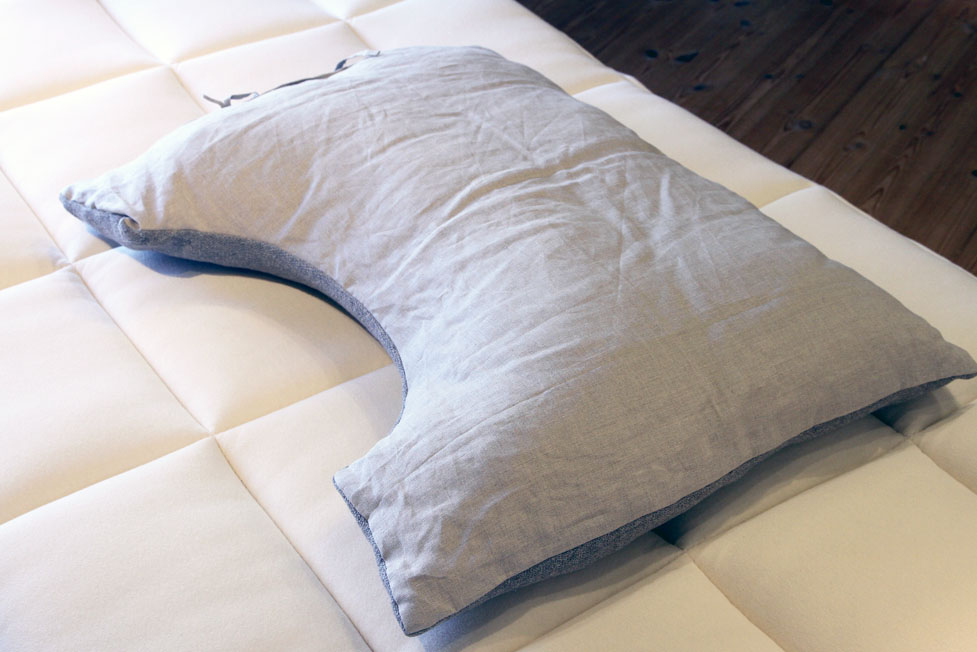 U字型枕用 枕カバー [タオルリネン(ラーナ)] レギュラーサイズ‐商品