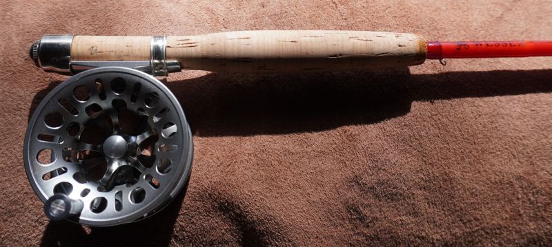 ☆61グラムと軽量〜オイカワのフライフィッシングに〜ARブレスライト