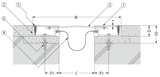 SX66Z | EXジョイント建物用 | カネソウ株式会社 建設用金属製品の総合