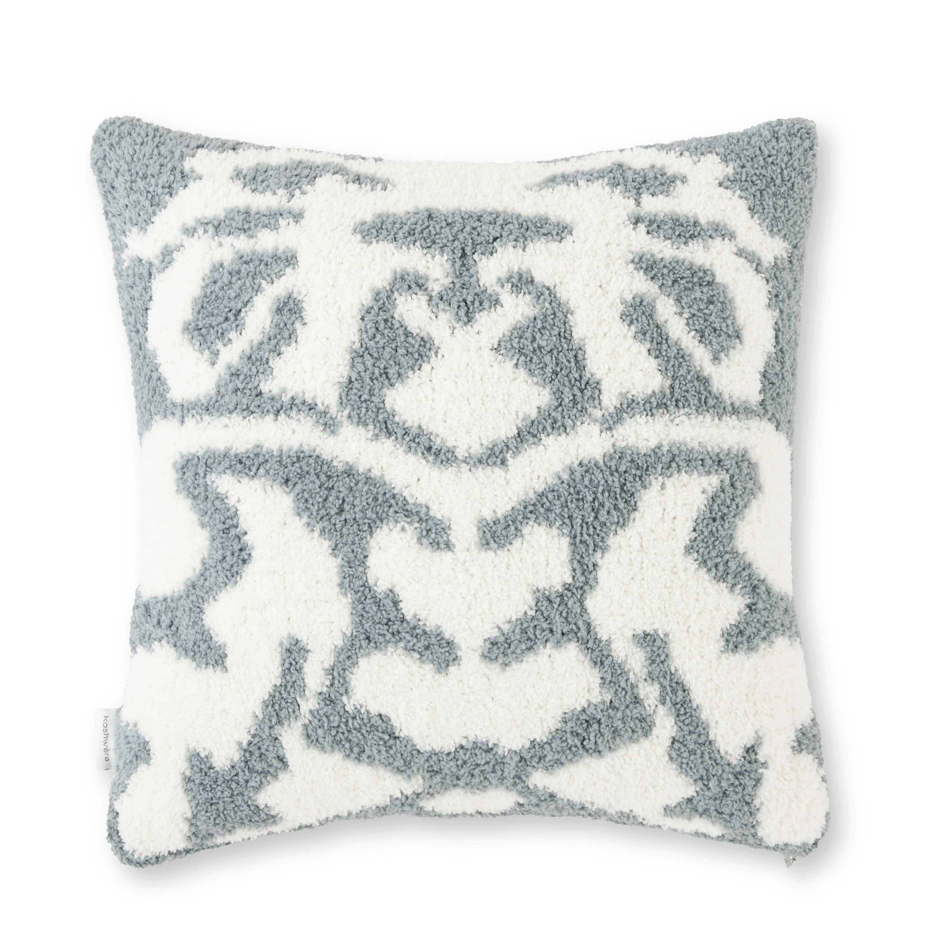 CUSHION COVER / DAMASK(カバーのみ silver blue/creme): HOME