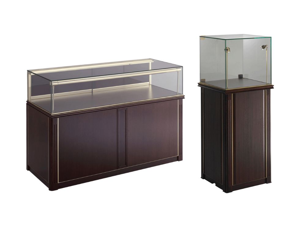 ショーケース・宝飾ケース レンタル