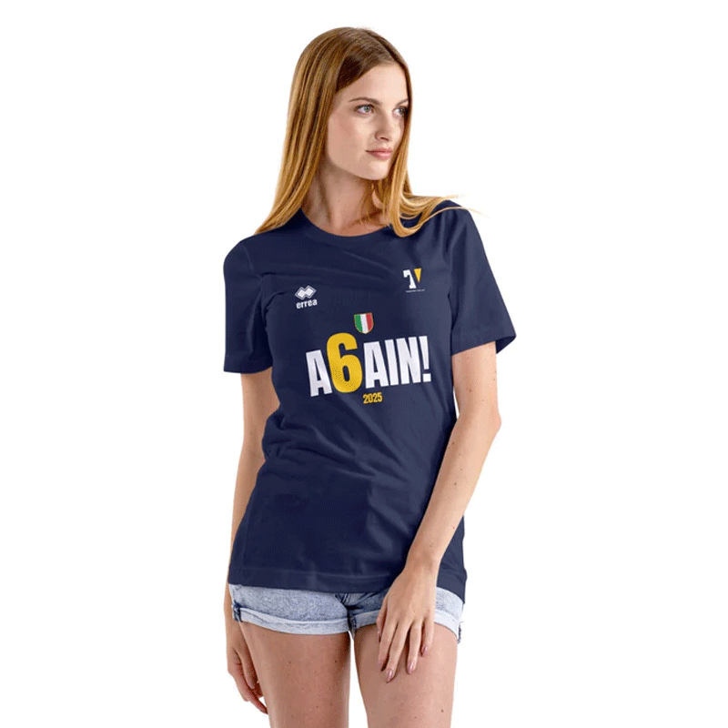 バレーボール イタリア セリエA トレンティーノバレー公式綿100%T