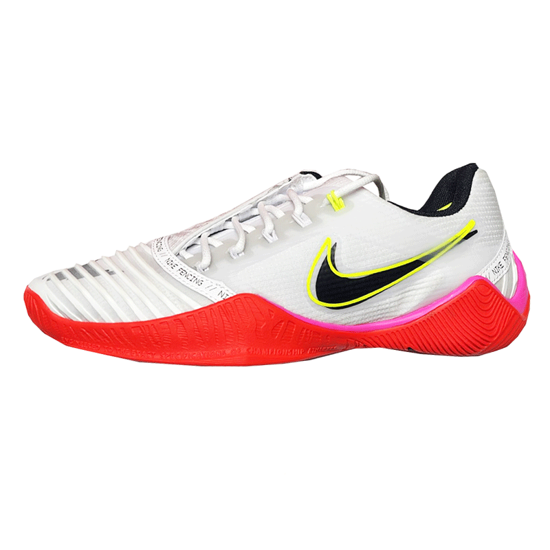 nike 海外限定版フェンシングシューズバレストラ2(ホワイト/クリムゾン