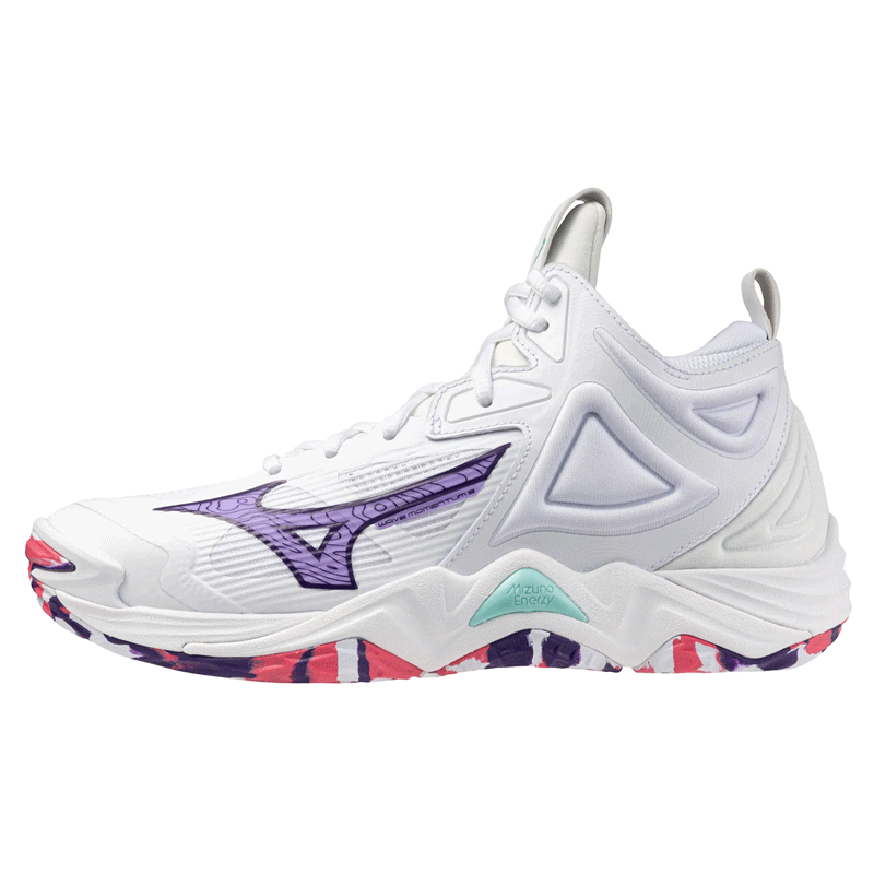 ミズノ 日本未発売インドアシューズウェーブモーメンタム 3 ミッド