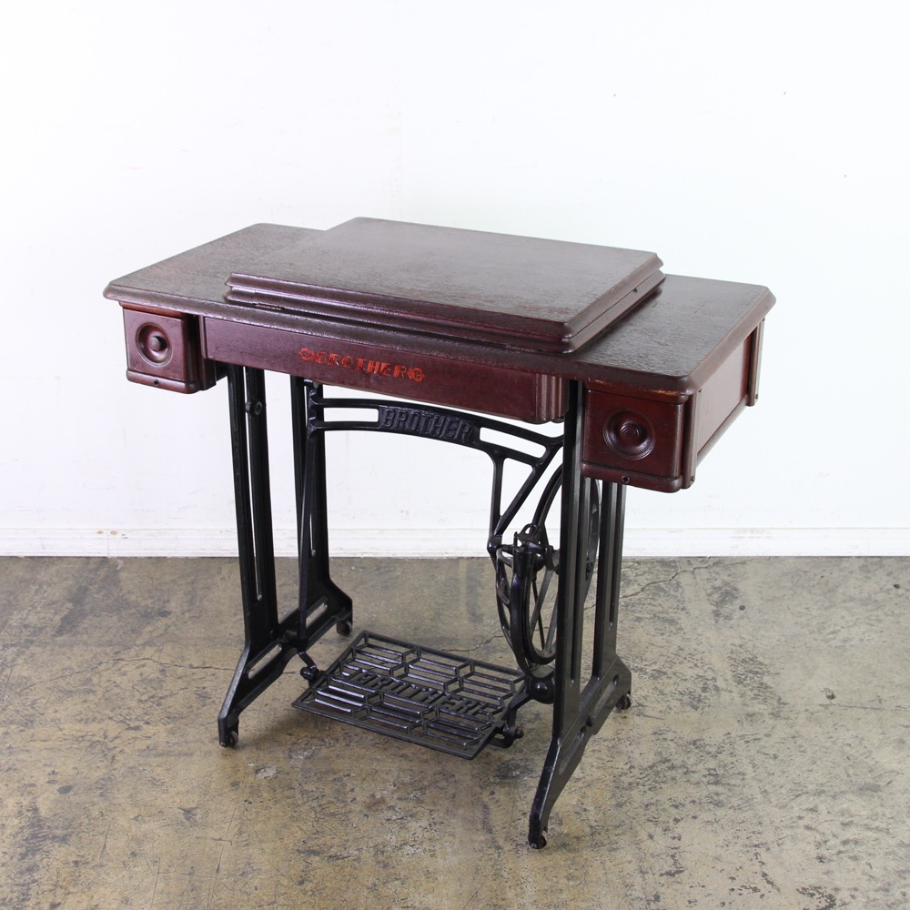 日本 昭和初期 アンティーク BROTHER ブラザー ミシン ミシン脚 | キヤ