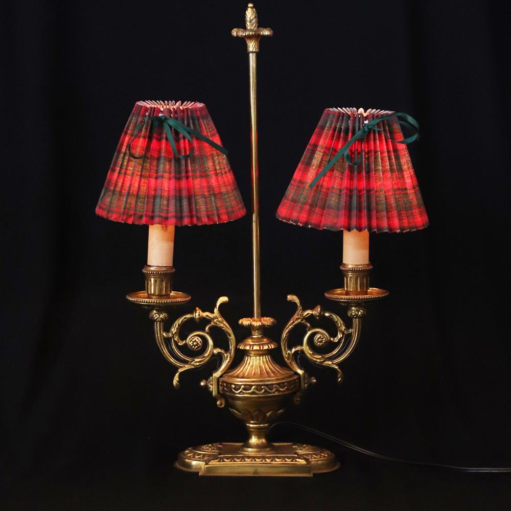 ガス燈と燭台を象ったテーブルランプ | キヤアンティークス