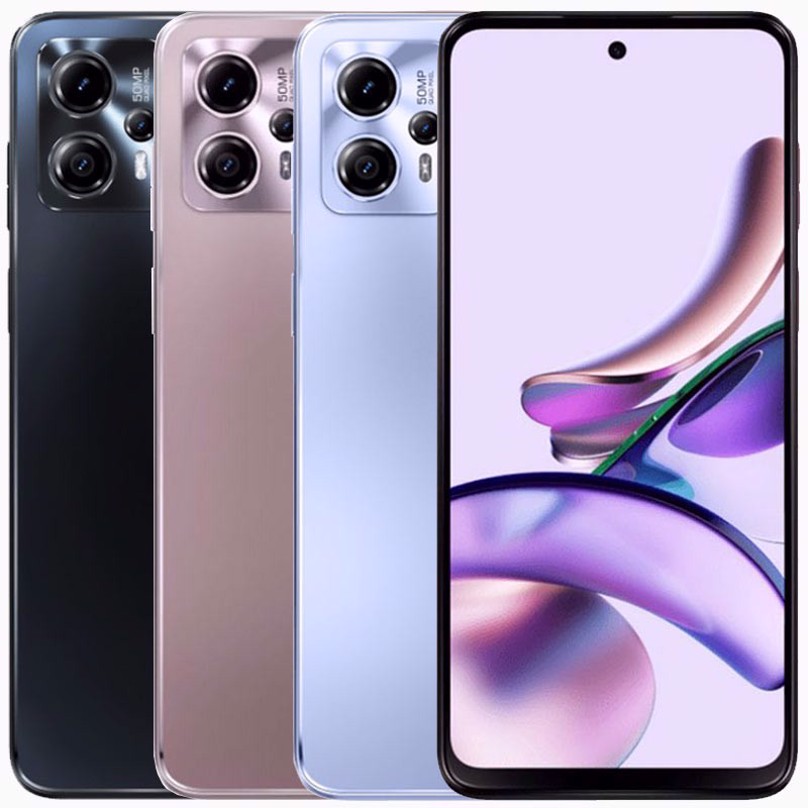 Motorola Moto G13, 128GB ROM + 4GB RAM,4G,Blue Lavender,BRAND NEW