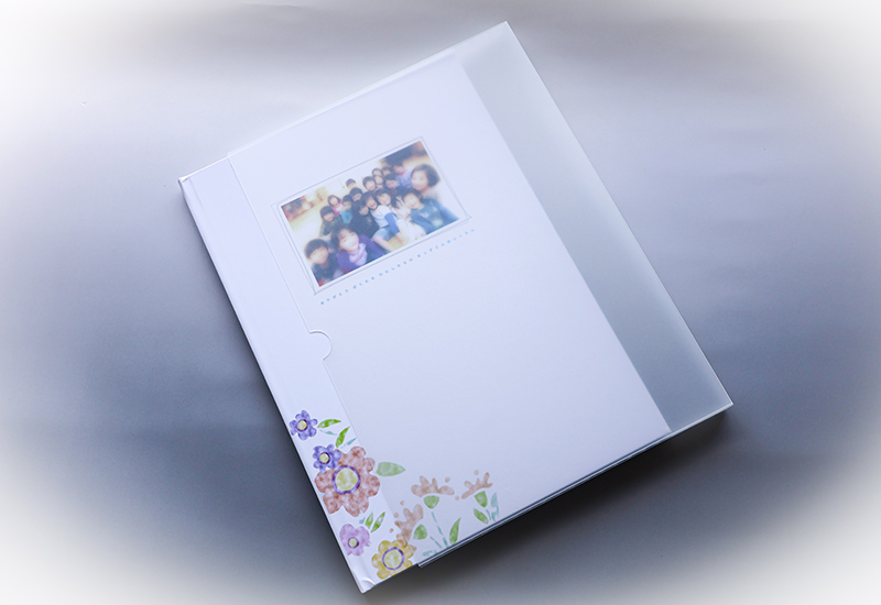 ハードカバーフルフラット“ライト”サンプルアルバム - 卒園アルバム