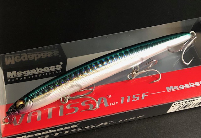 メガバス バティッサ 115F(VATISSA 115F) 115mm/9g フローティング
