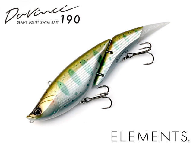 ELEMENTS Davinci190 (エレメンツ ダヴィンチ190) 【シーバスルアー