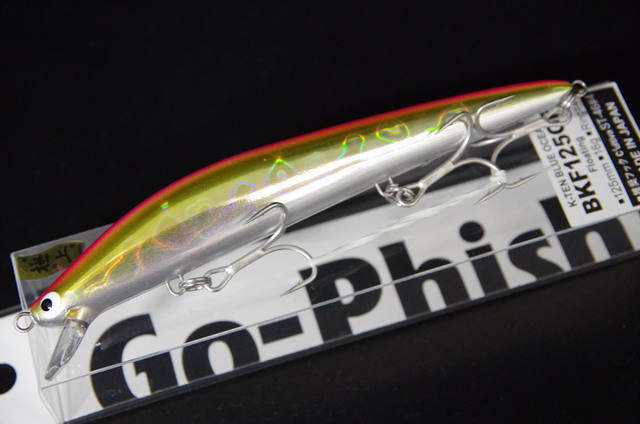 ゴーフィッシュ×魚矢 BKF125GP 極上COLOR【シーバスルアー専門店