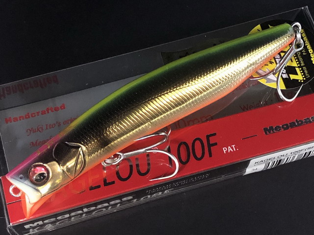 個数制限有】メガバス カゲロウ100F 100mm/12g 極上カラー 【シーバス