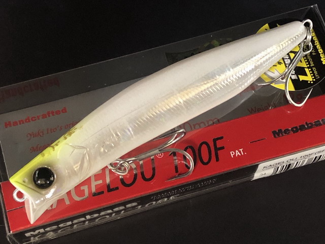 個数制限有】メガバス カゲロウ100F 100mm/12g 極上カラー 【シーバス