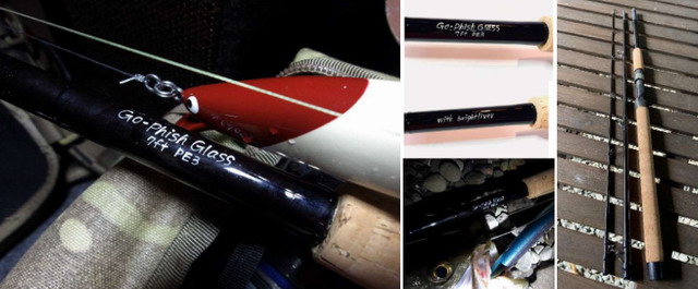 Go-Phish×BrightLiver ゴーフィッシュグラス7ft bait(kamometrail