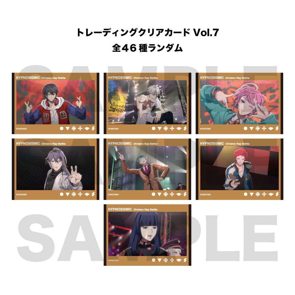 トレーディングクリアカード(The movie ver.)Vol.7 ヒプノシスマイク