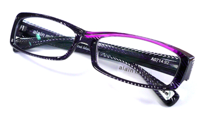 alain mikli アランミクリメガネフレーム パープルコレクション