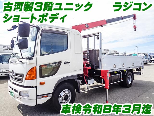 H25/3 日野 レンジャー クレーン付アルミブロック TKG-FD9JJAA詳細情報