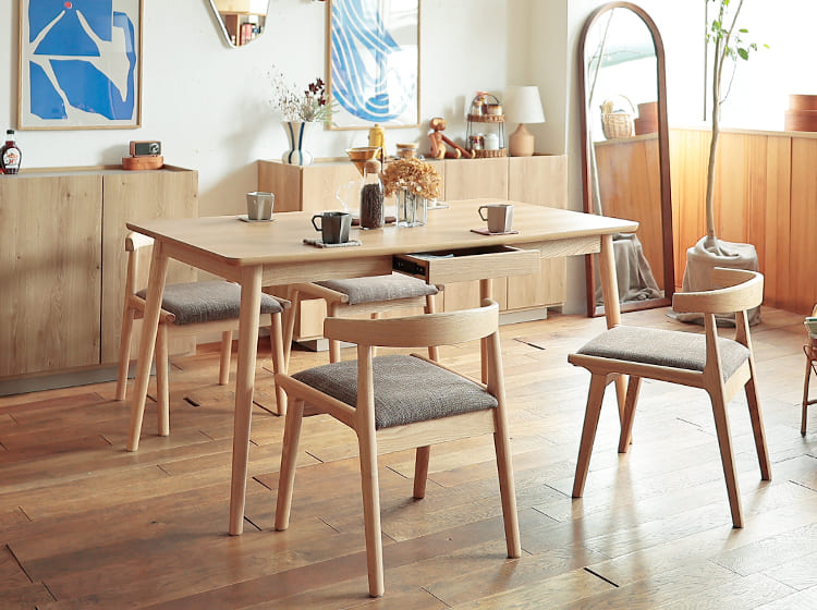 ダイニング5点セット Henry（ヘンリー）｜北欧・ヴィンテージ