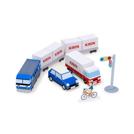 びばれっじタウン｜その他ペーパークラフト｜キリン