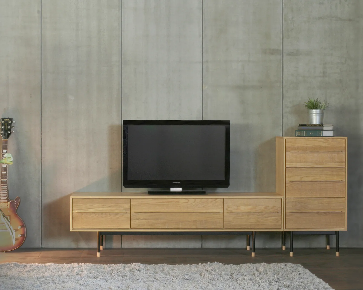 DRIFT OAK SIDE CHEST ドリフトオーク サイドチェスト | 起立木工株式会社