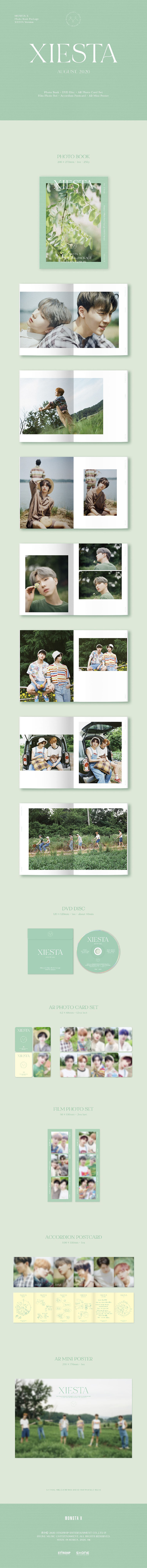 MONSTA X 2020 PHOTO COMMA + XIESTA 2冊 ktown4u.com : [Photobook] MONSTA X - MONSTA X 2020 PHOTO BOOK <XIESTA>