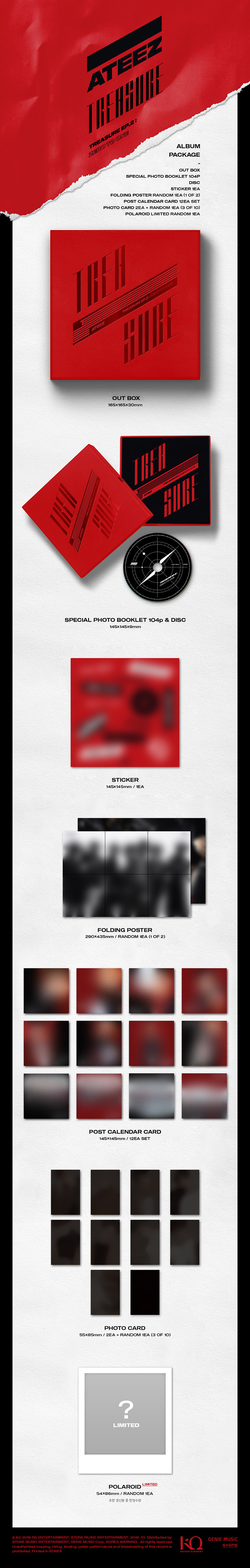 ATEEZ - TREASURE EP. 2 : ZERO TO ONE